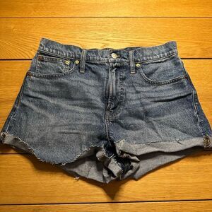 Madewell the perfect Jean short 29 blue